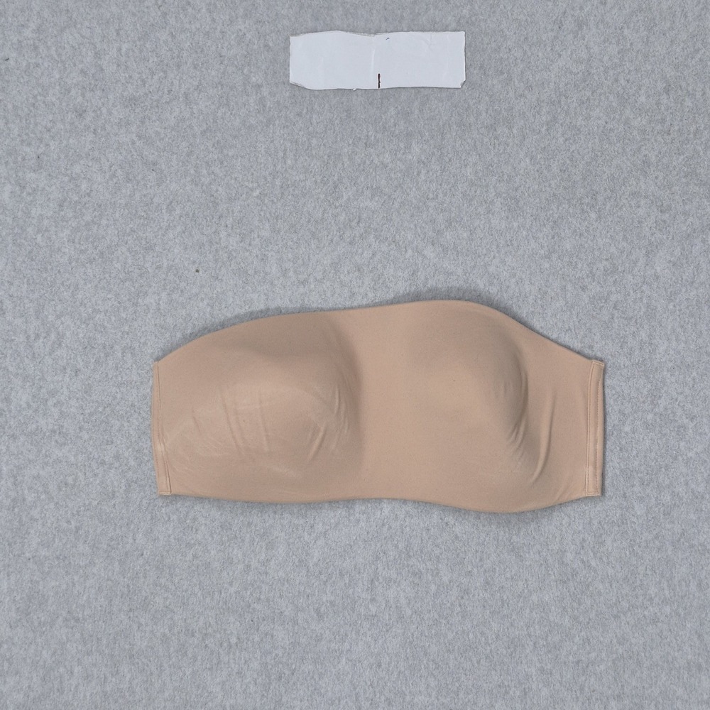 Victoria's Secret Women Bra Large Beige Bandeau Wireless Multiway READ